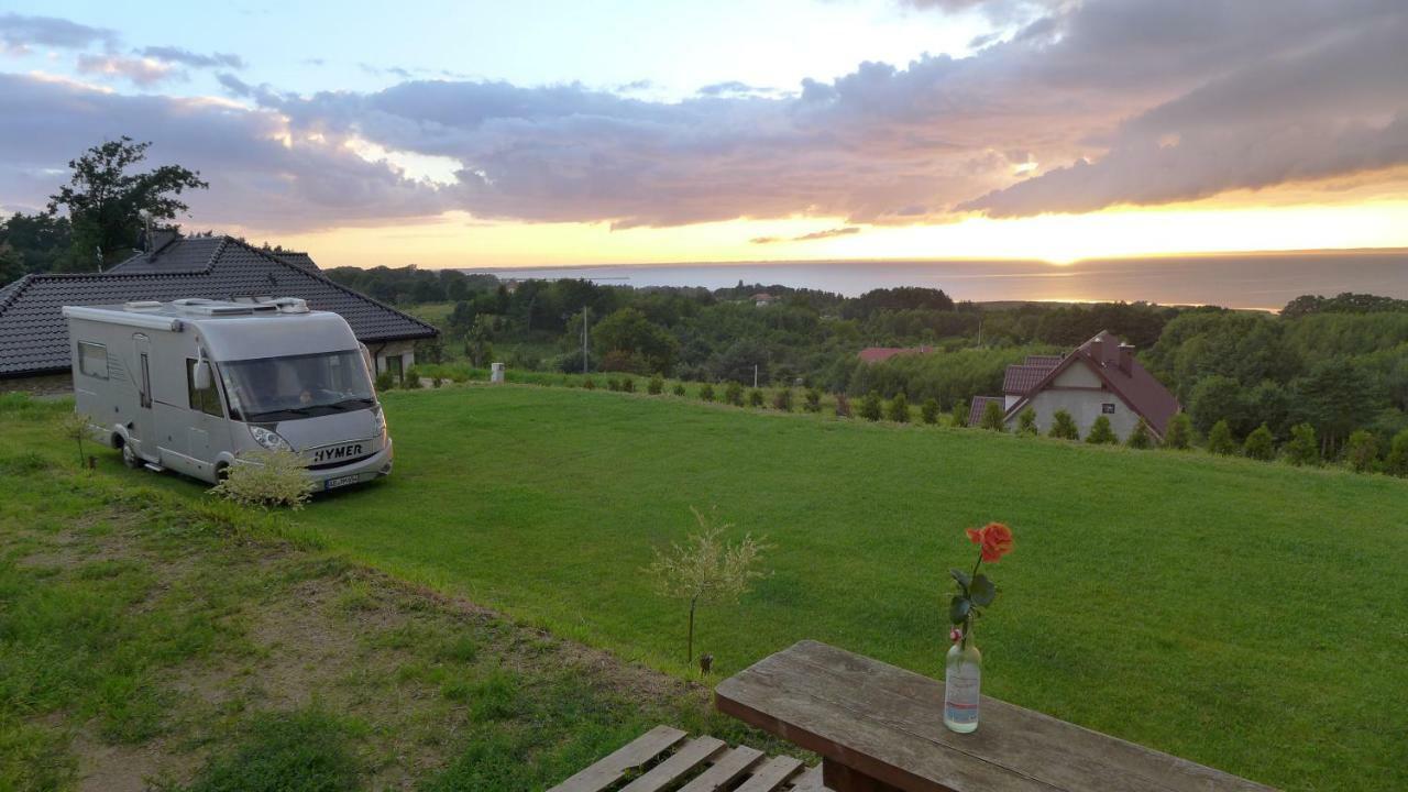 Studio Na "Teczowym Wzgorzu" Suchacz Exteriör bild